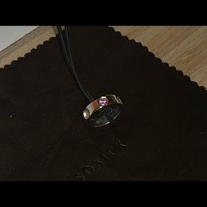 Vintage Louis Vuitton 18k white gold ring